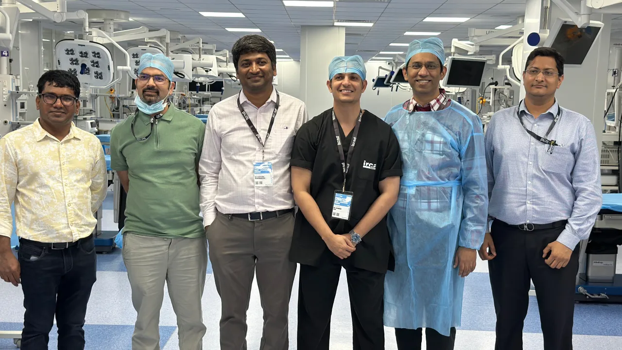 Participants and faculty at the IRCAD India Advanced Robotic Thoracic Surgery Course Participants and faculty at the IRCAD India Advanced Robotic Thoracic Surgery Course